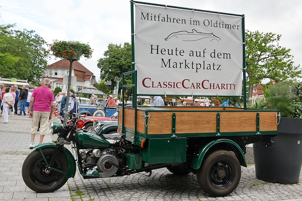 Einladungsplakat Classic Car Charity, Bad Zwischenahn